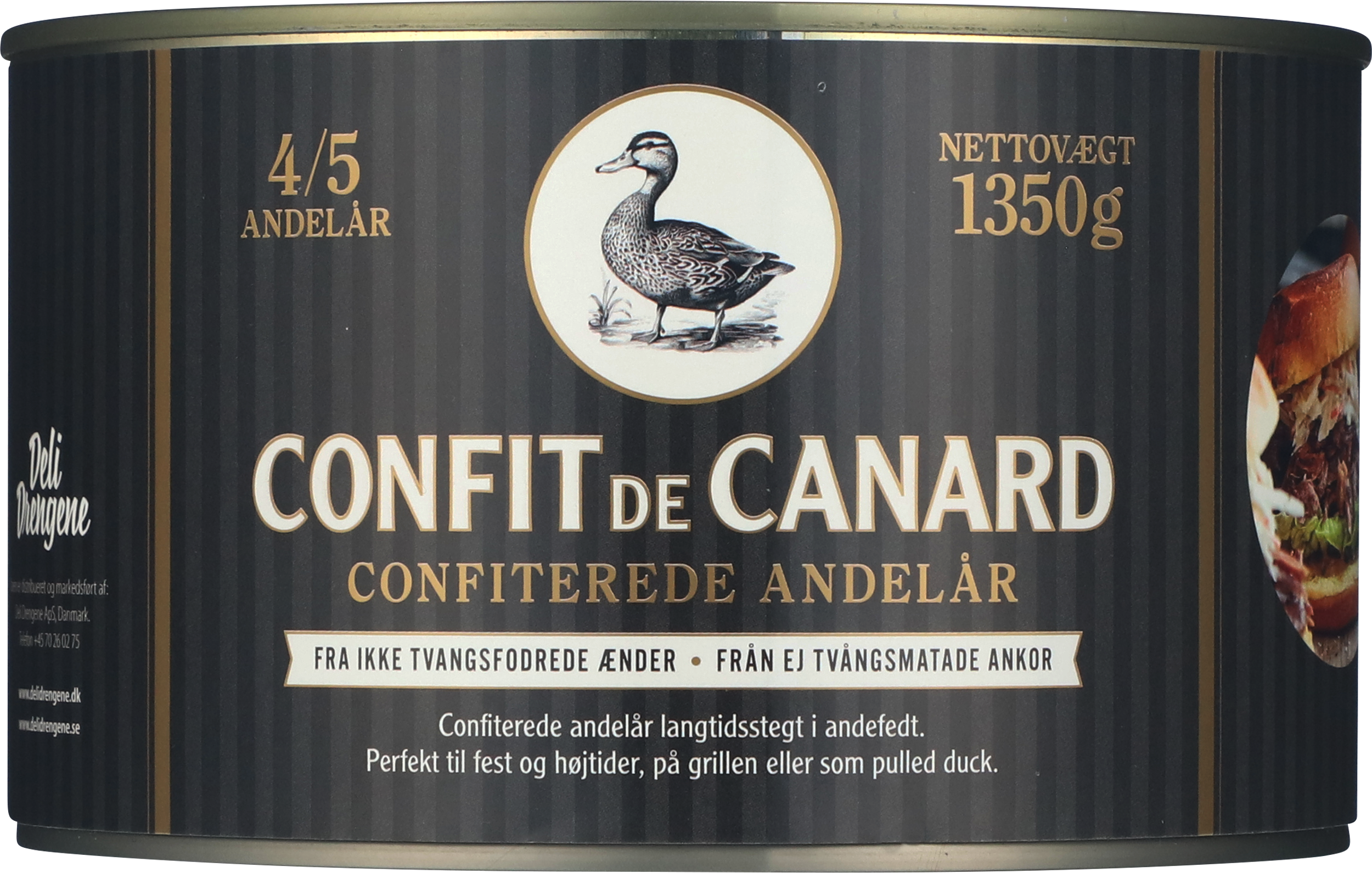 Confit de Canard (ikke tvangsfodret)