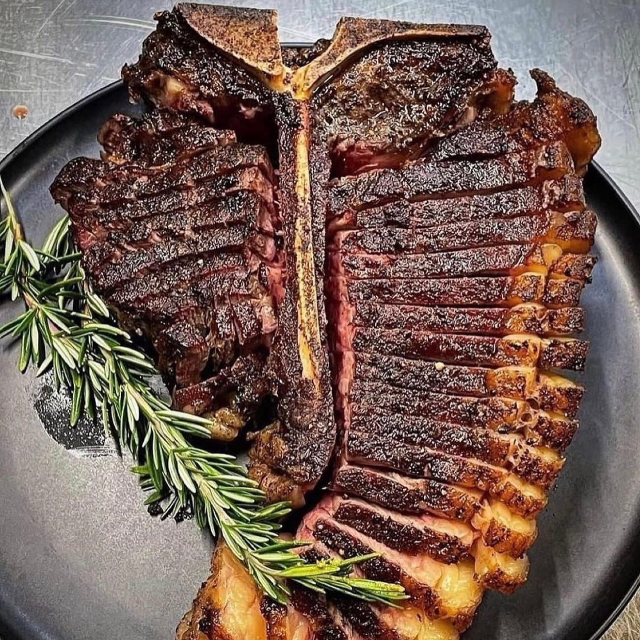 King River Wagyu T-Bone. MBS 8-12