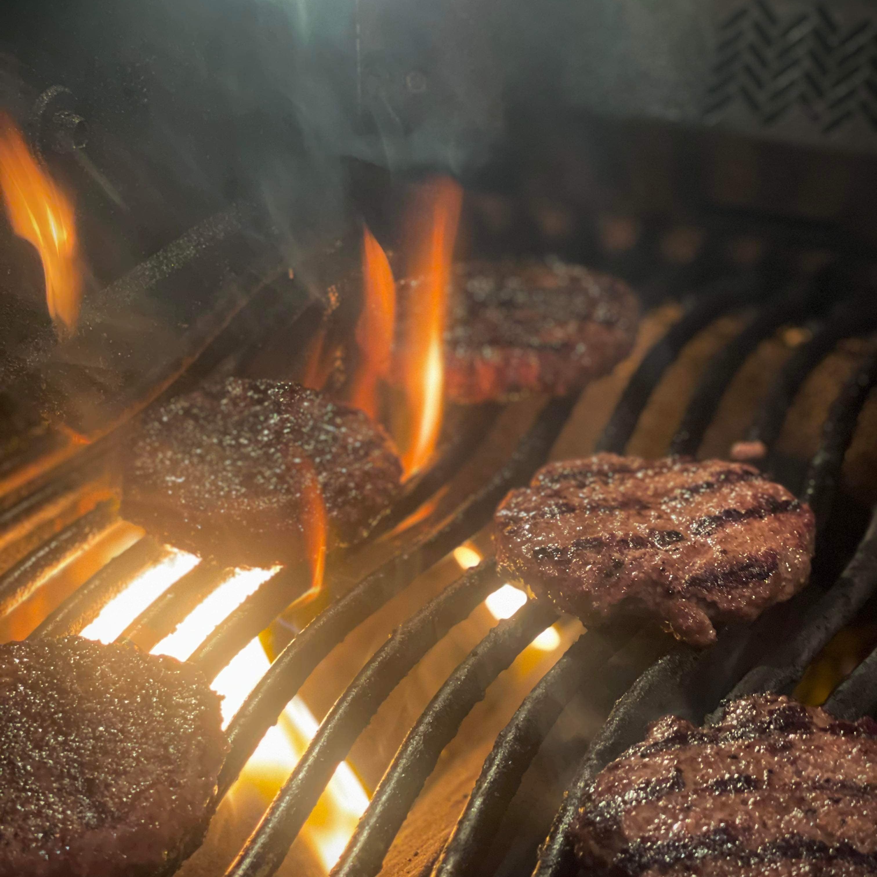 Flamme Grillet Burgerbøf KUN 15,- pr. bøf.