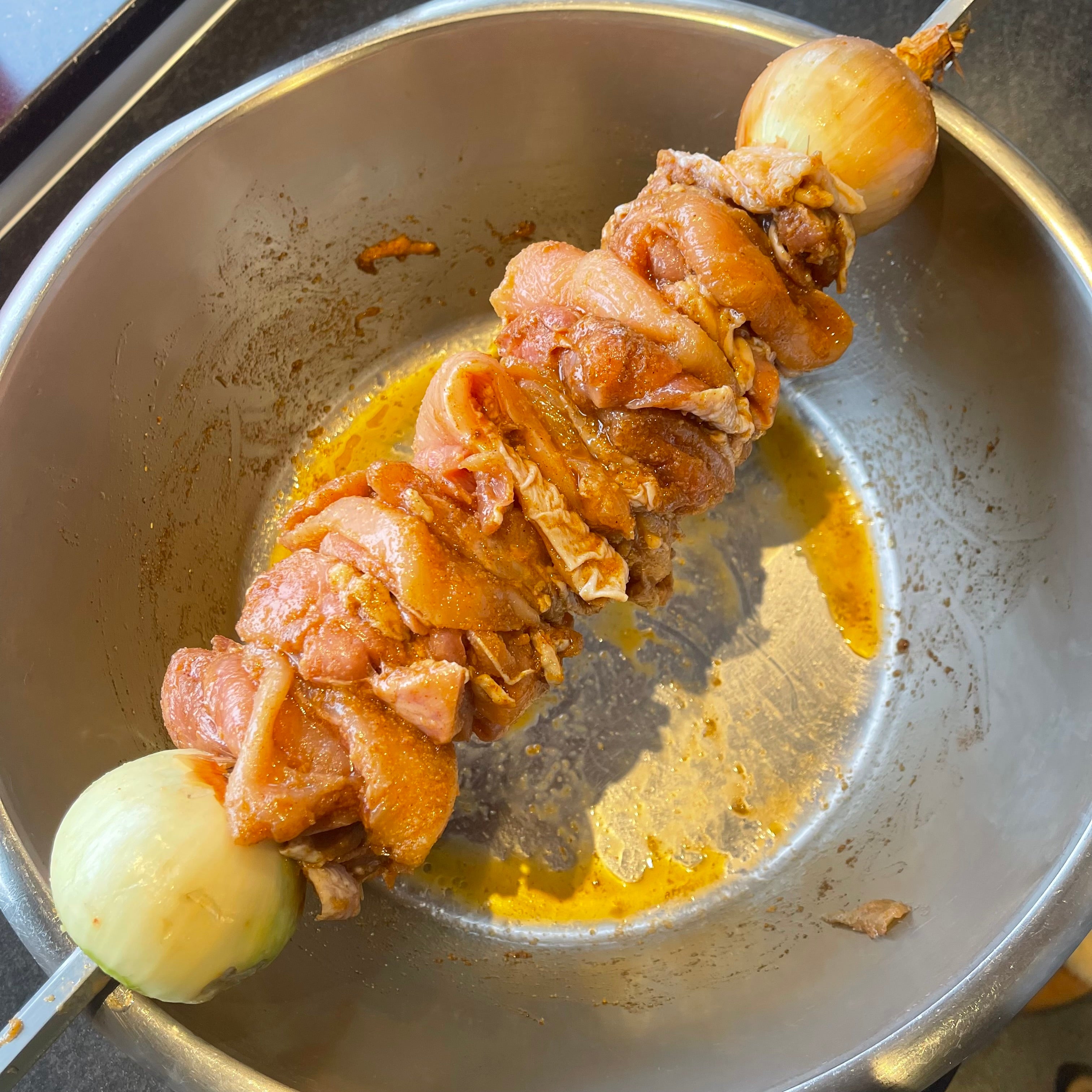 2 Udbenede kyllinger ”Shawarma”