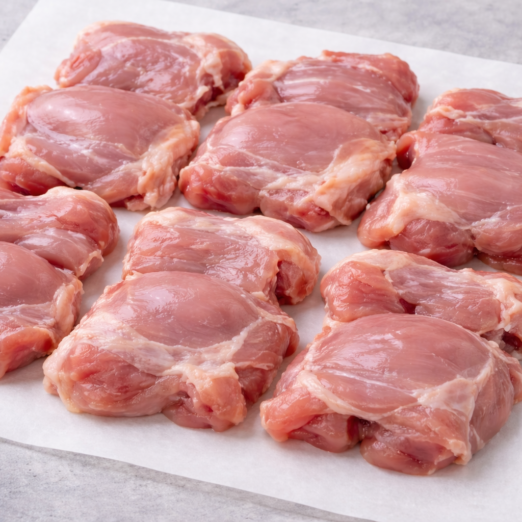 Udbenet kylling overlår 2,5 kg