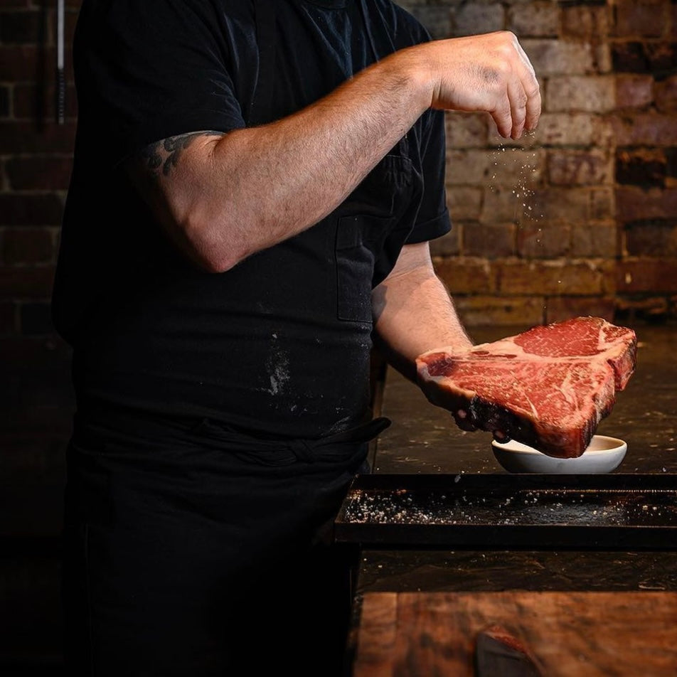 Dansk Porterhouse steak.