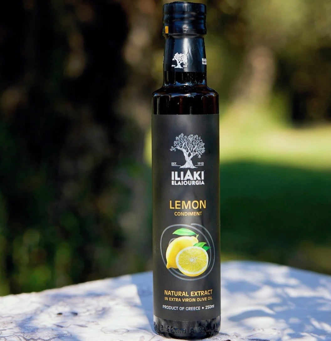 Ekstra Jomfru Olivenolie med naturlig Citron ekstrakt, 250 ml