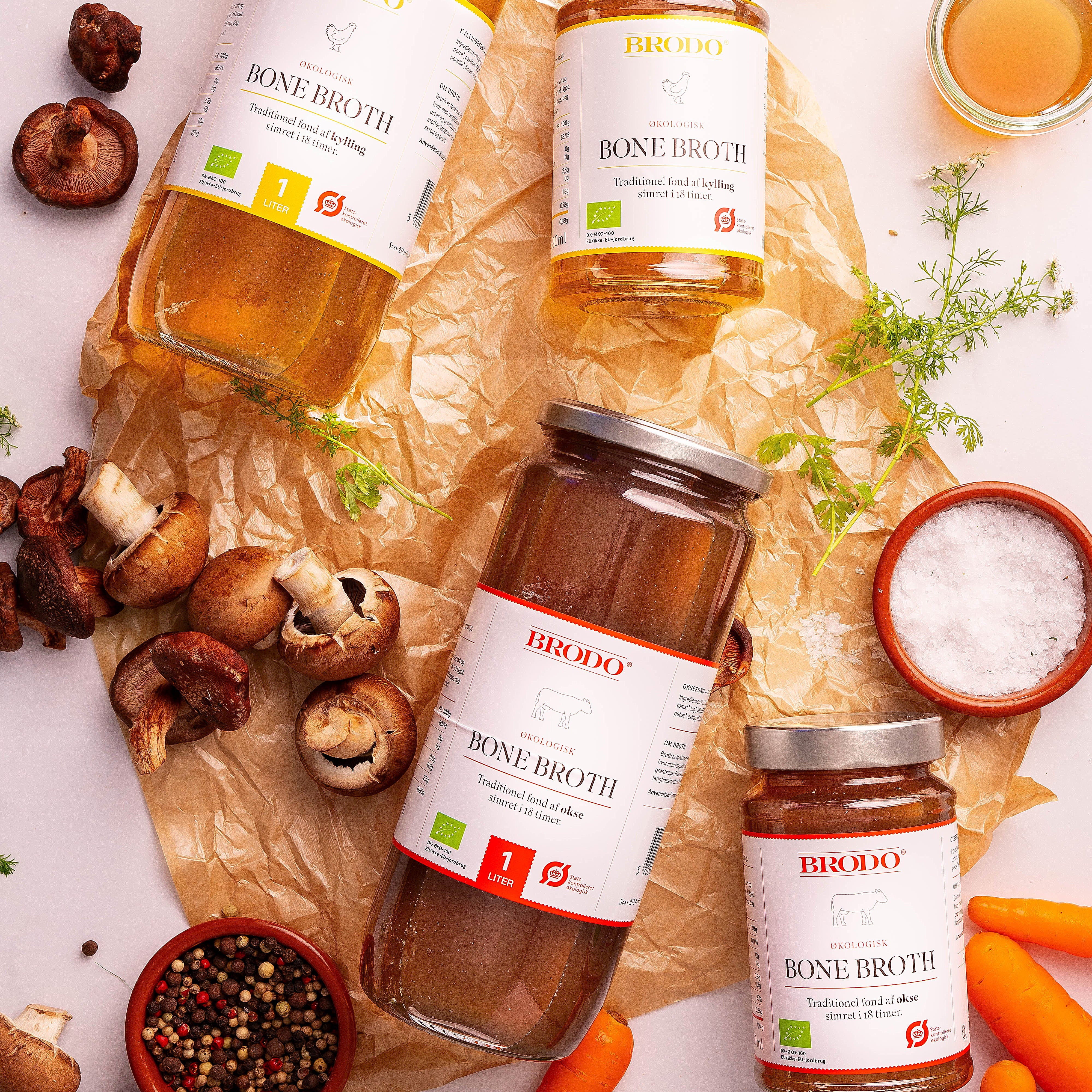 Økologisk Oksebroth 390ml Fond