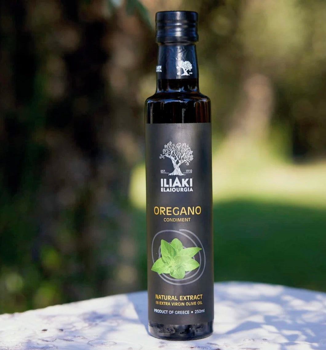 Ekstra Jomfru Olivenolie med naturlig Oregano ekstrakt, 250 ml