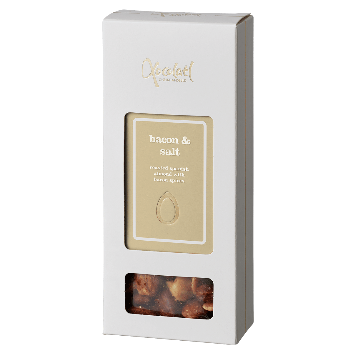 Xocolati - bacon og salt mandler 100g