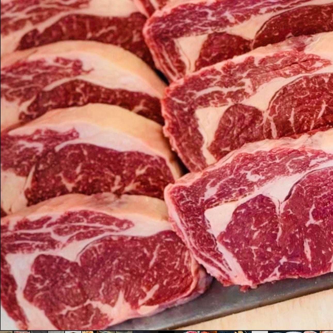 Ribeye af Dansk marmoreret Jersey oksefilet