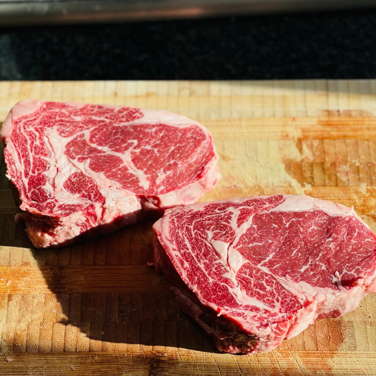 Ribeye af Dansk marmoreret Jersey oksefilet