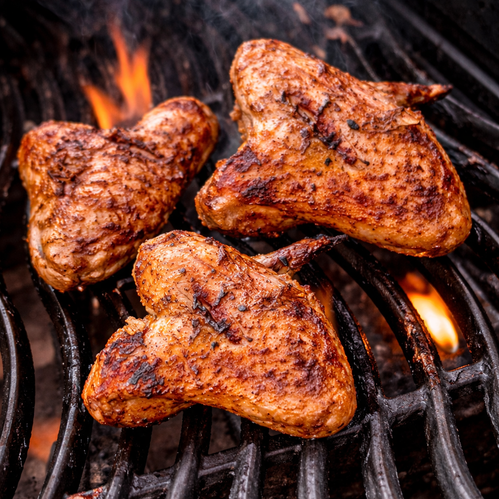BBQ Marineret Kyllingevinger Sousvide