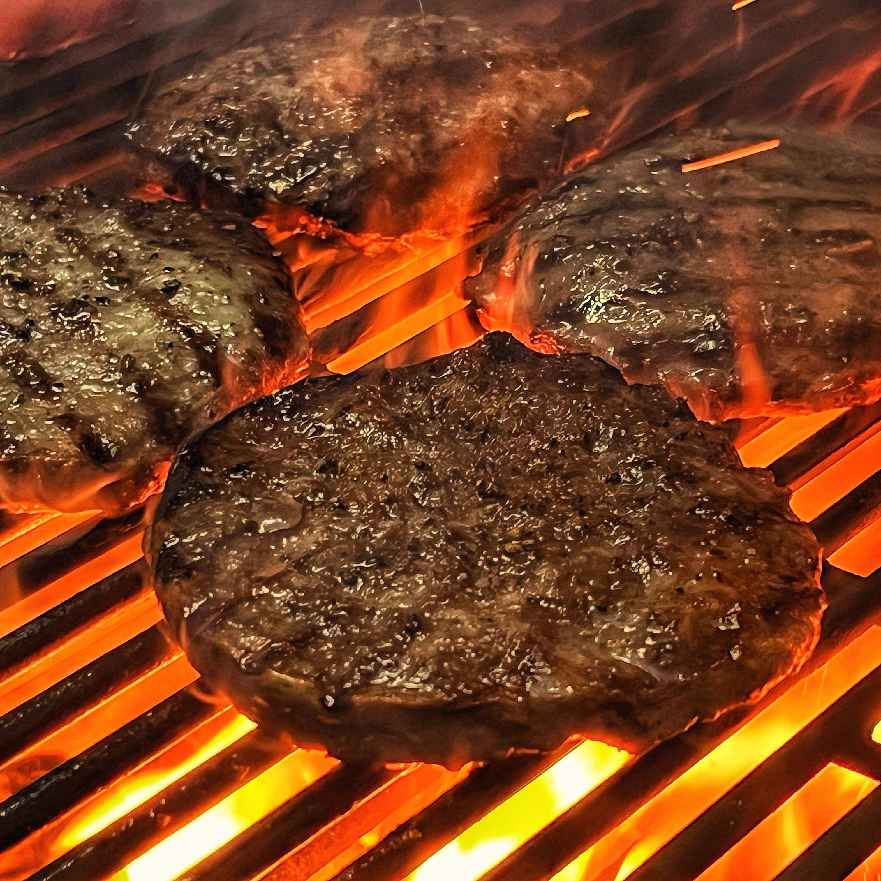 Flamme Grillet Burgerbøf KUN 15,- pr. bøf.