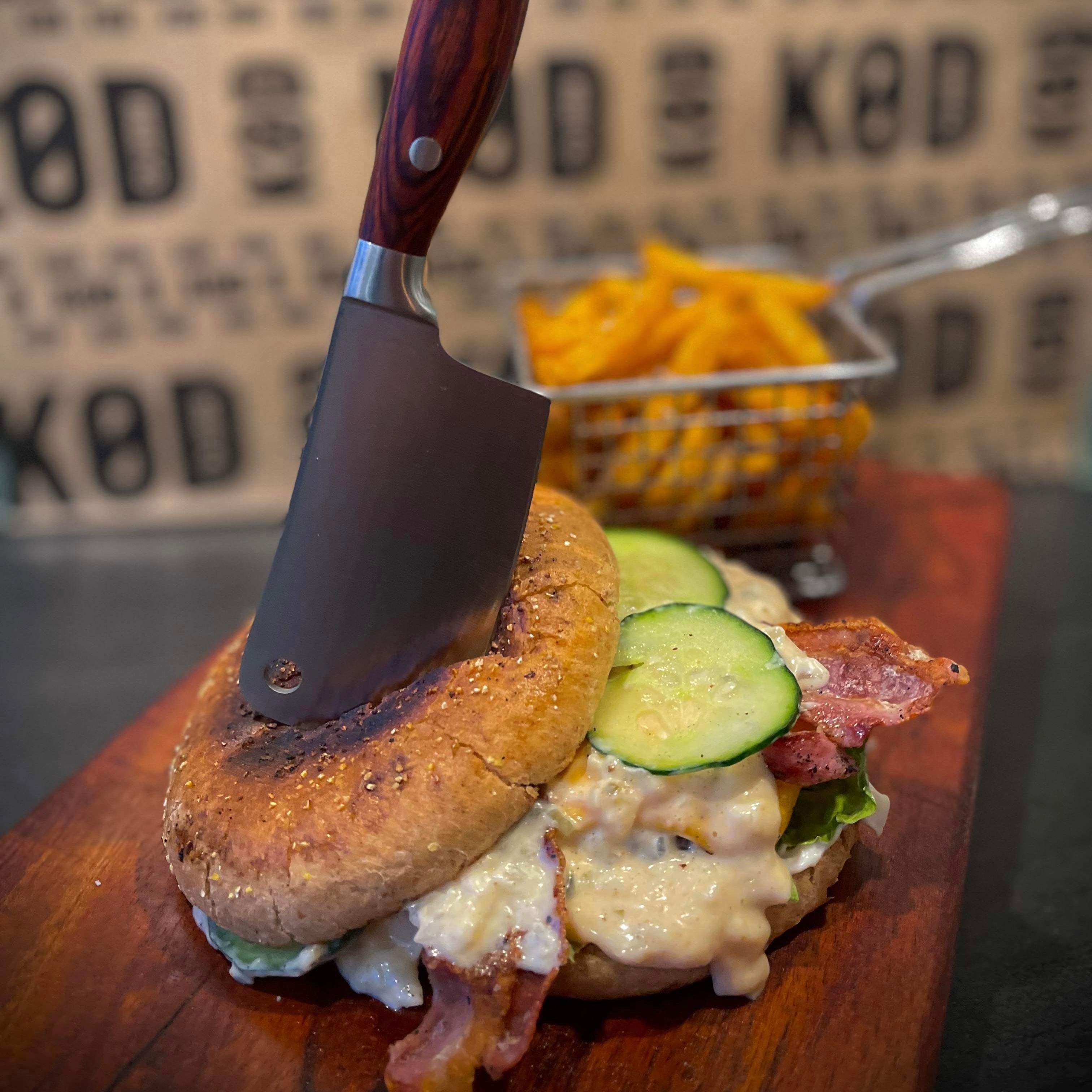 Wagyu smash burger.