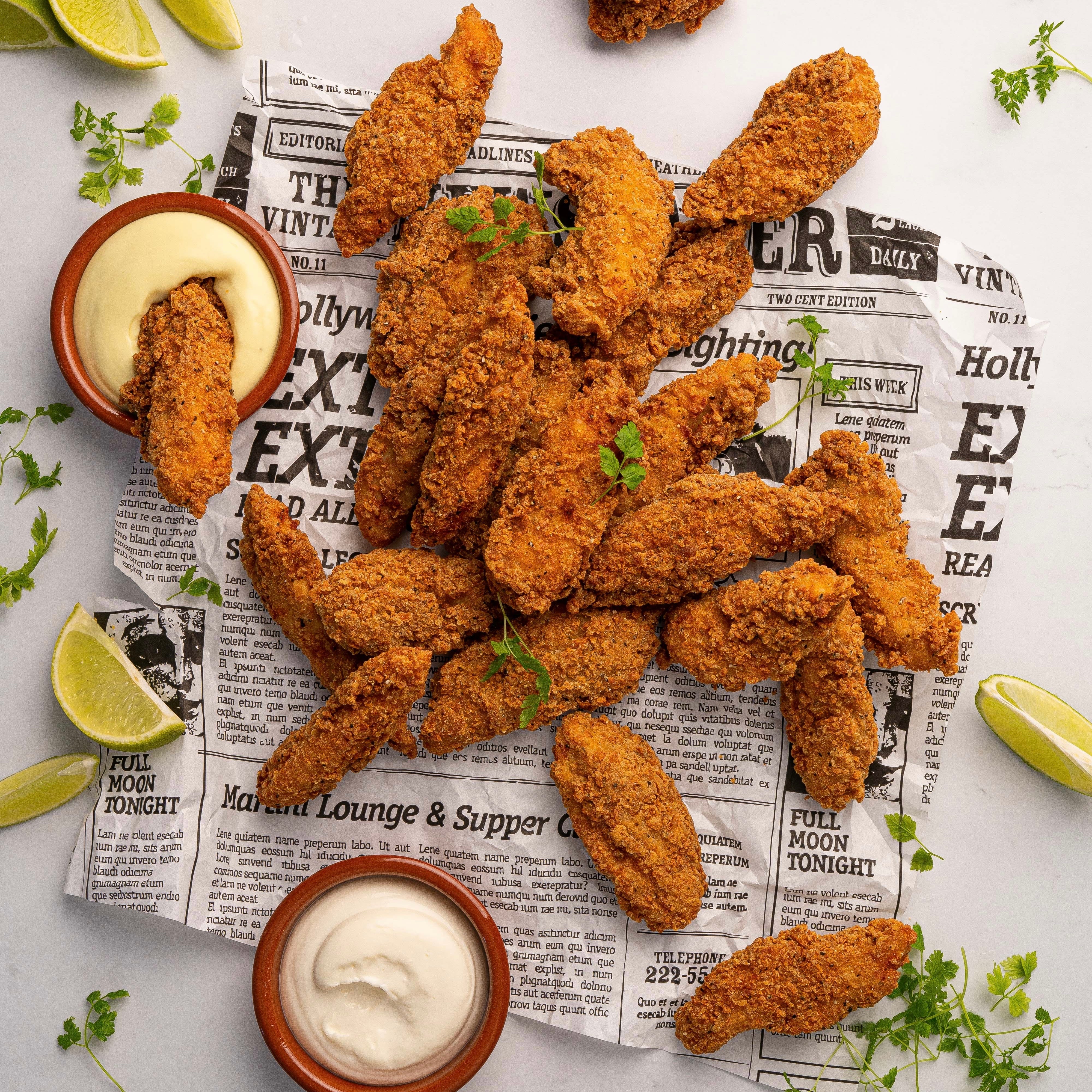 Paneret Kyllinge Goujon 2KG