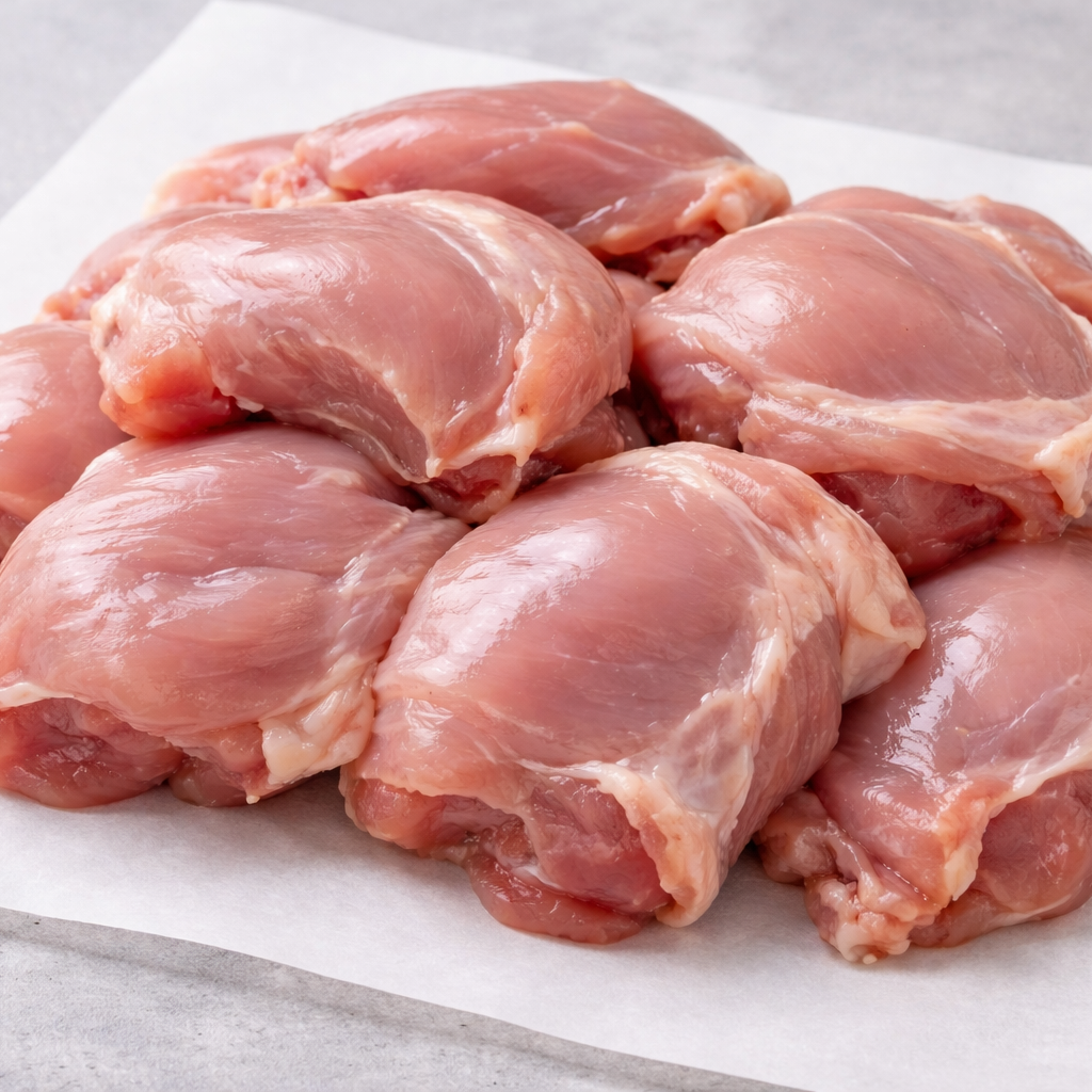 Udbenet kylling overlår 2,5 kg