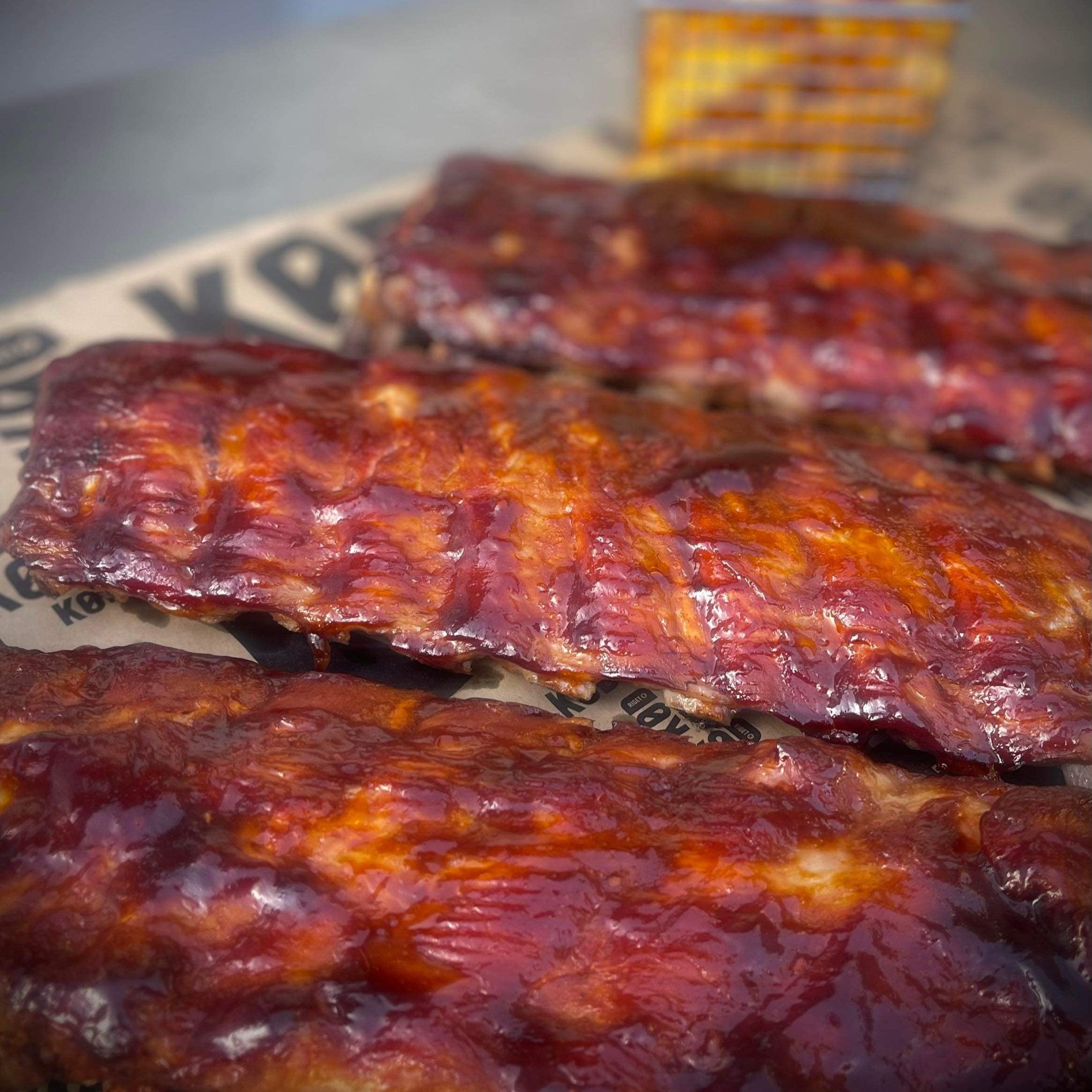 KÆMPEKØB - KØDRIGETS SPARERIBS - !!UDEN EKSTRA BBQ SAUCE!!