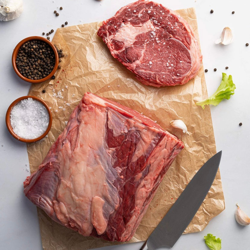 Okse Ribeye KASSEKØB. SPAR 50%