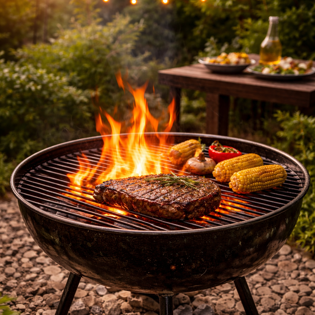 Grill menu for 4 personer