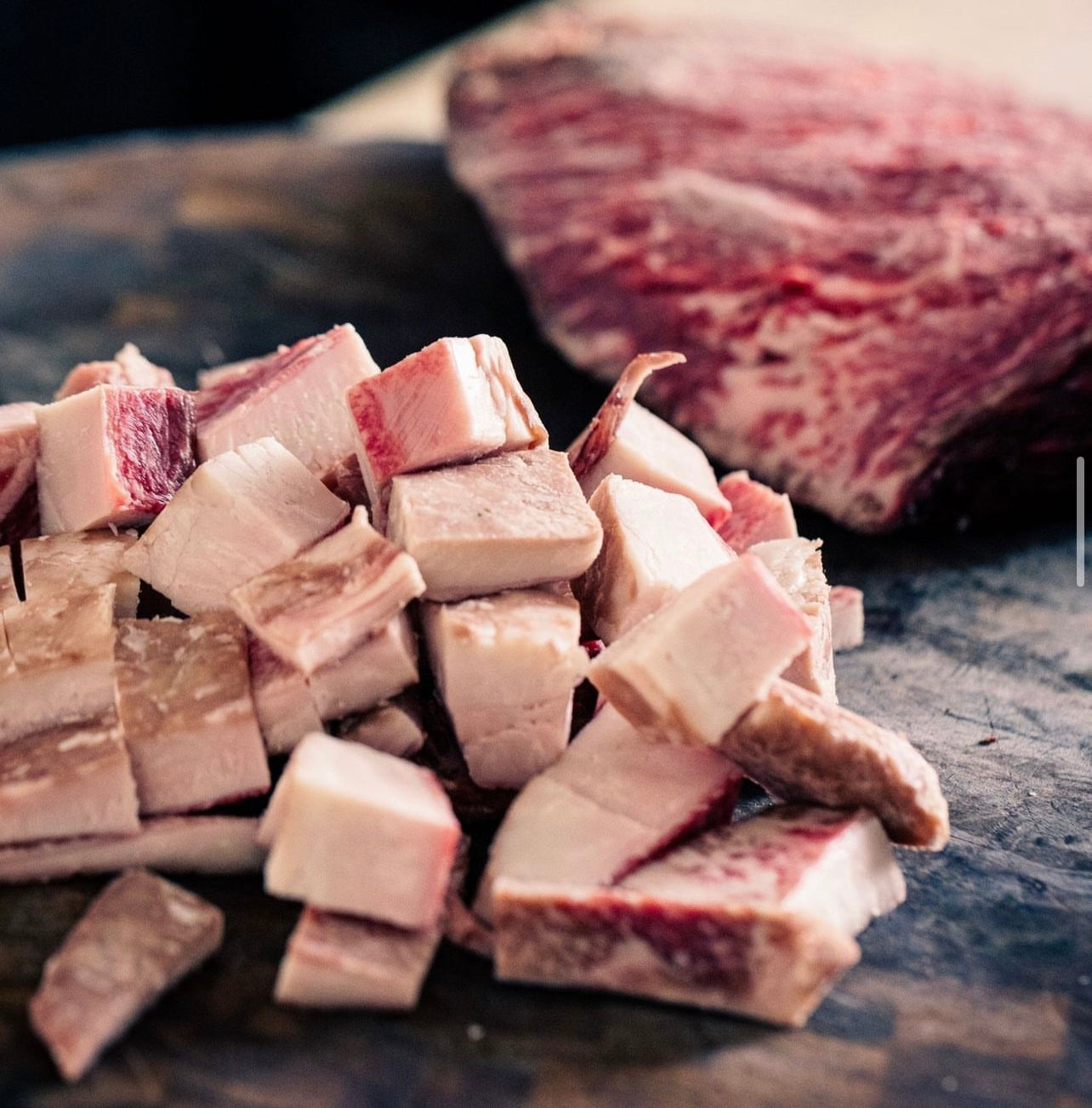 SPAR 40% Wagyu Fedt/afskær 500 g.