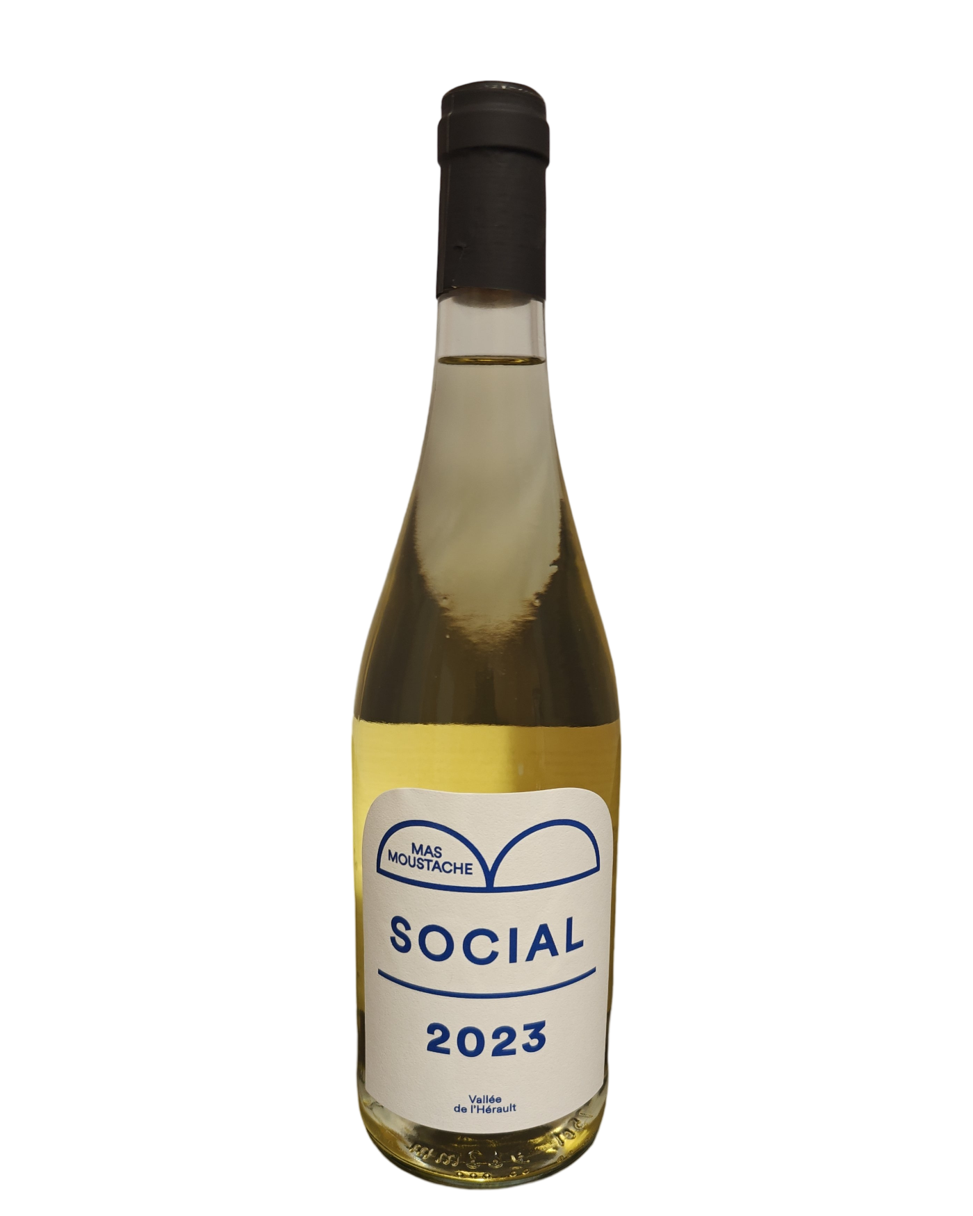 Mas moustache Social blanc - IGP 2023