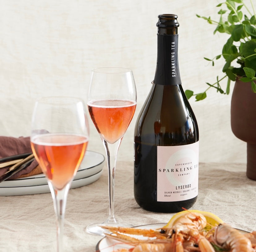 Sparkling Tea Lyserød