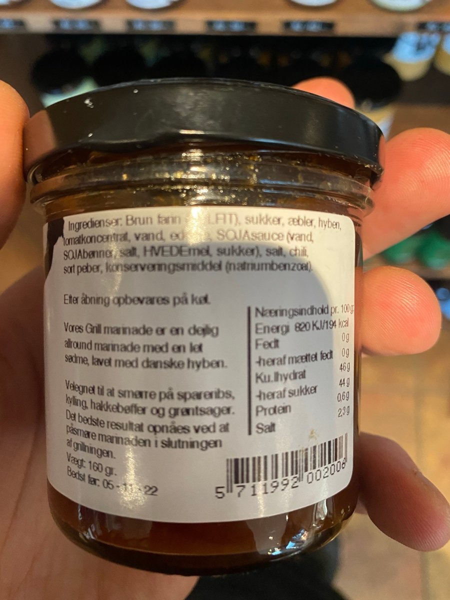 Hr Skov Grill Marinade - Kødriget