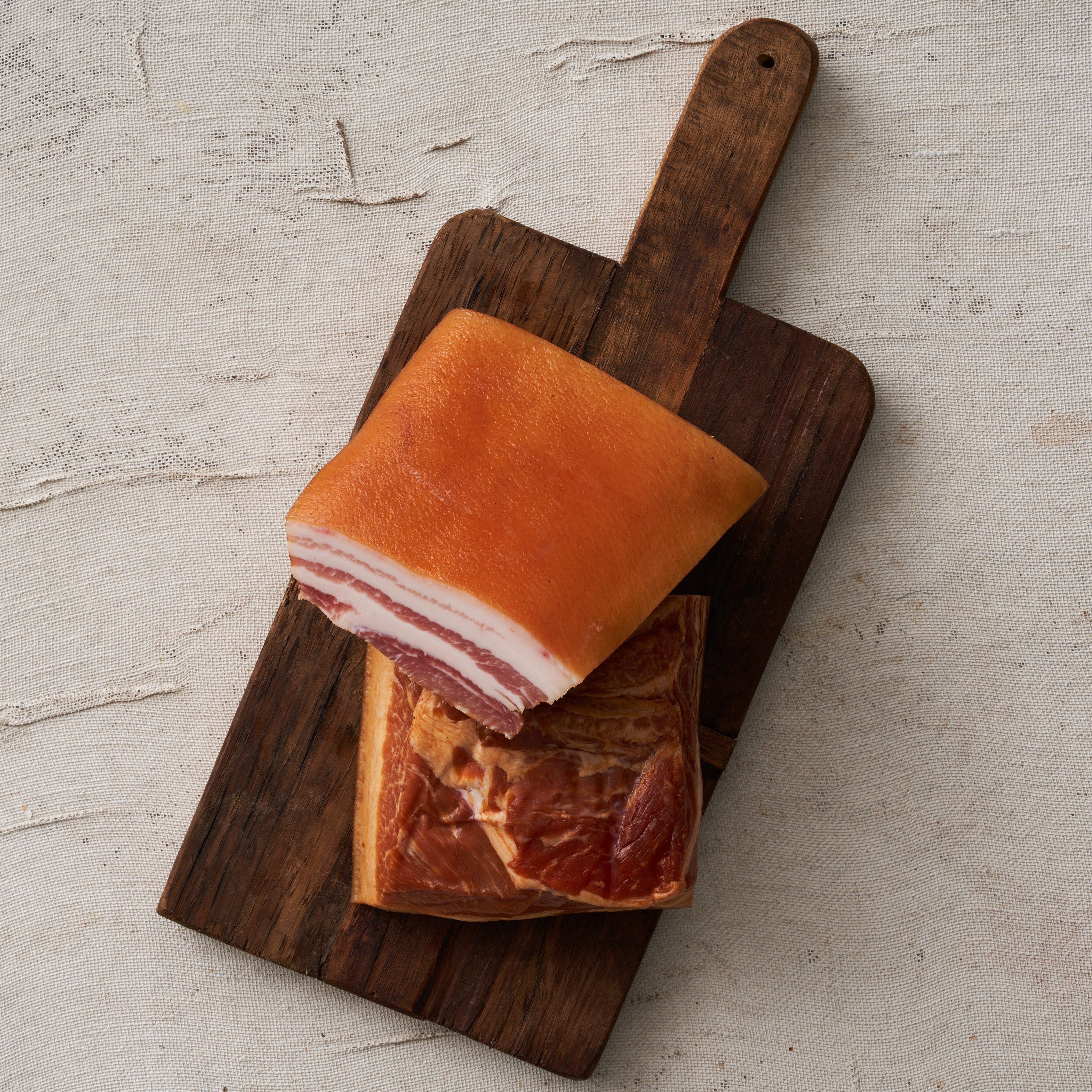 Tørsaltet bacon