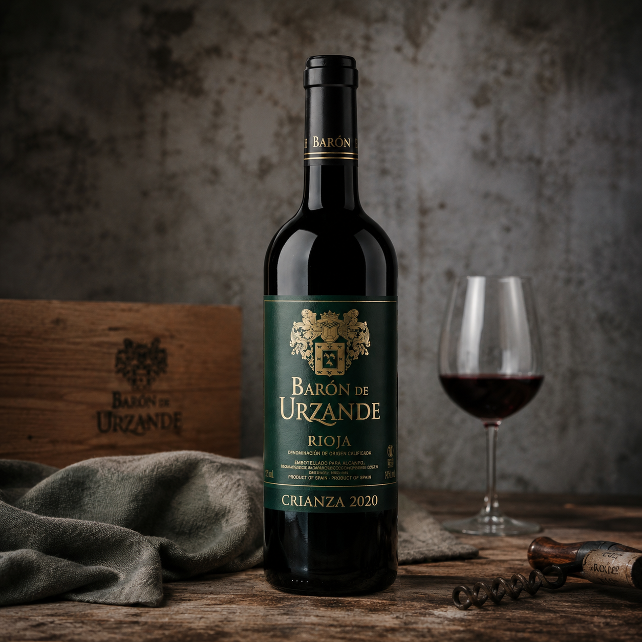 Baron de Urzande Rioja Crianza 2020 – klassisk spansk rødvin