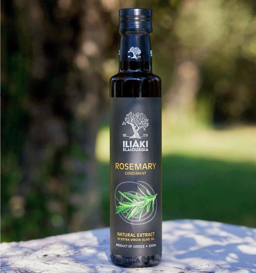 Ekstra Jomfru Olivenolie med naturlig Rosmarin ekstrakt, 250 ml
