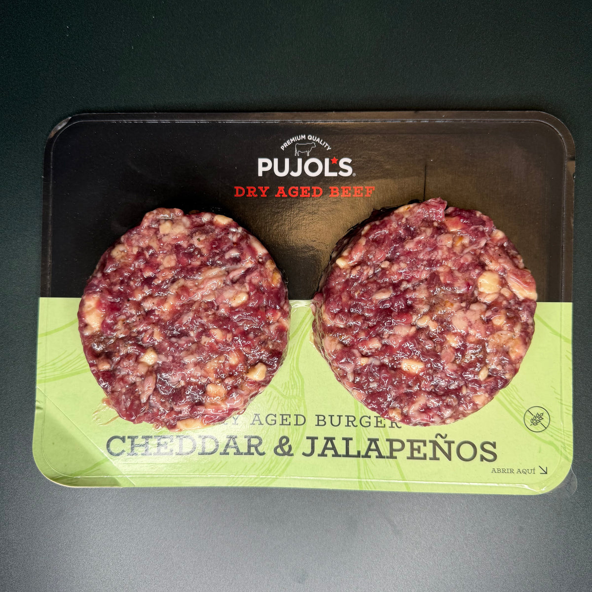 Dry Age Hakkebøffer m. Cheddar & Jalapenos