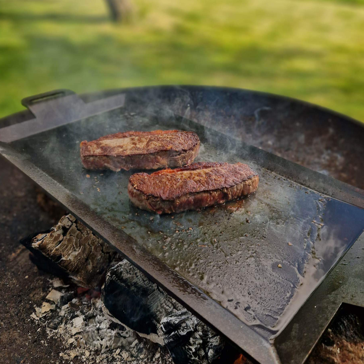 Angus Entrecote Steaks.