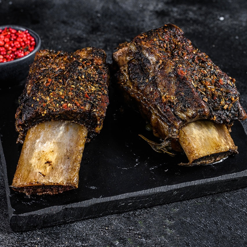 NYHED. 1 kilo Shortribs one-bone Slow cooked.