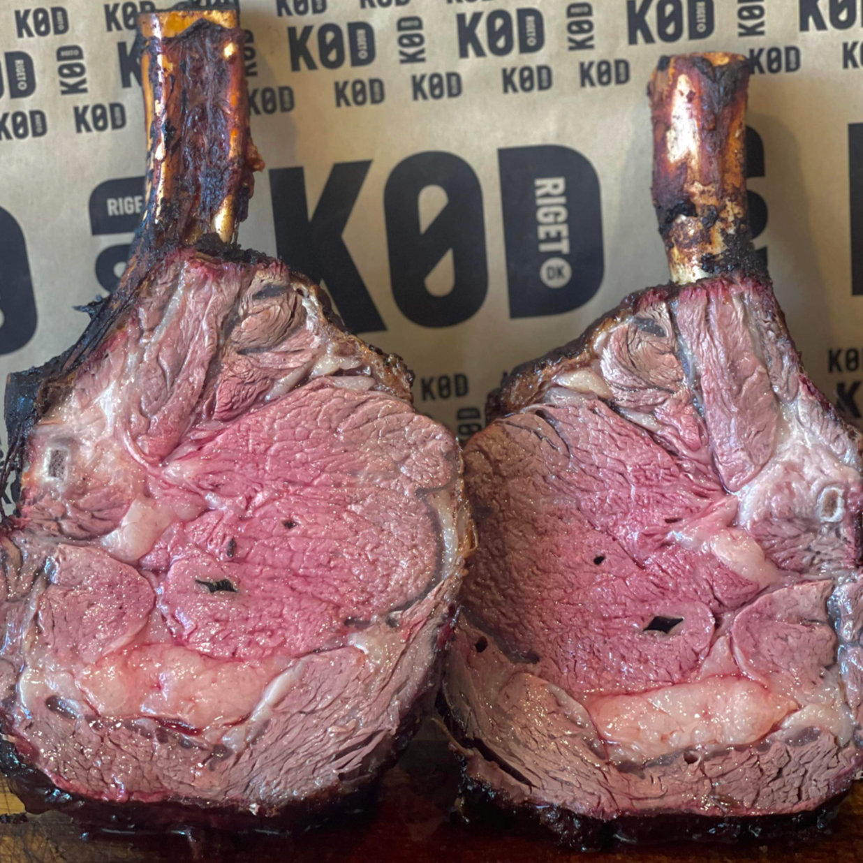 2 bone Frenched Rib Roast.