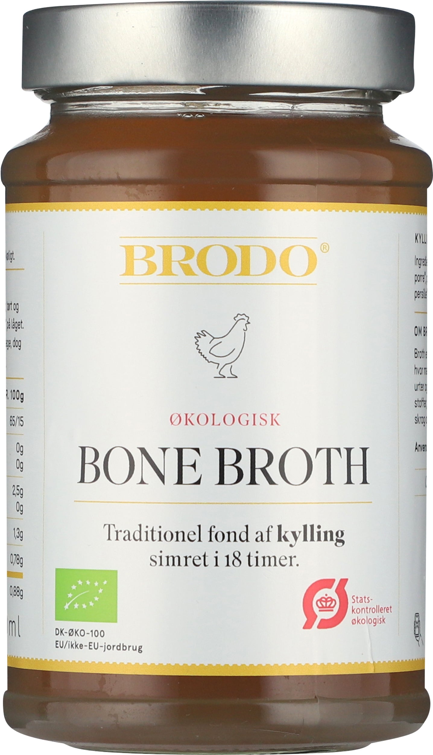 Økologiske Kyllingbroth 390ml Fond