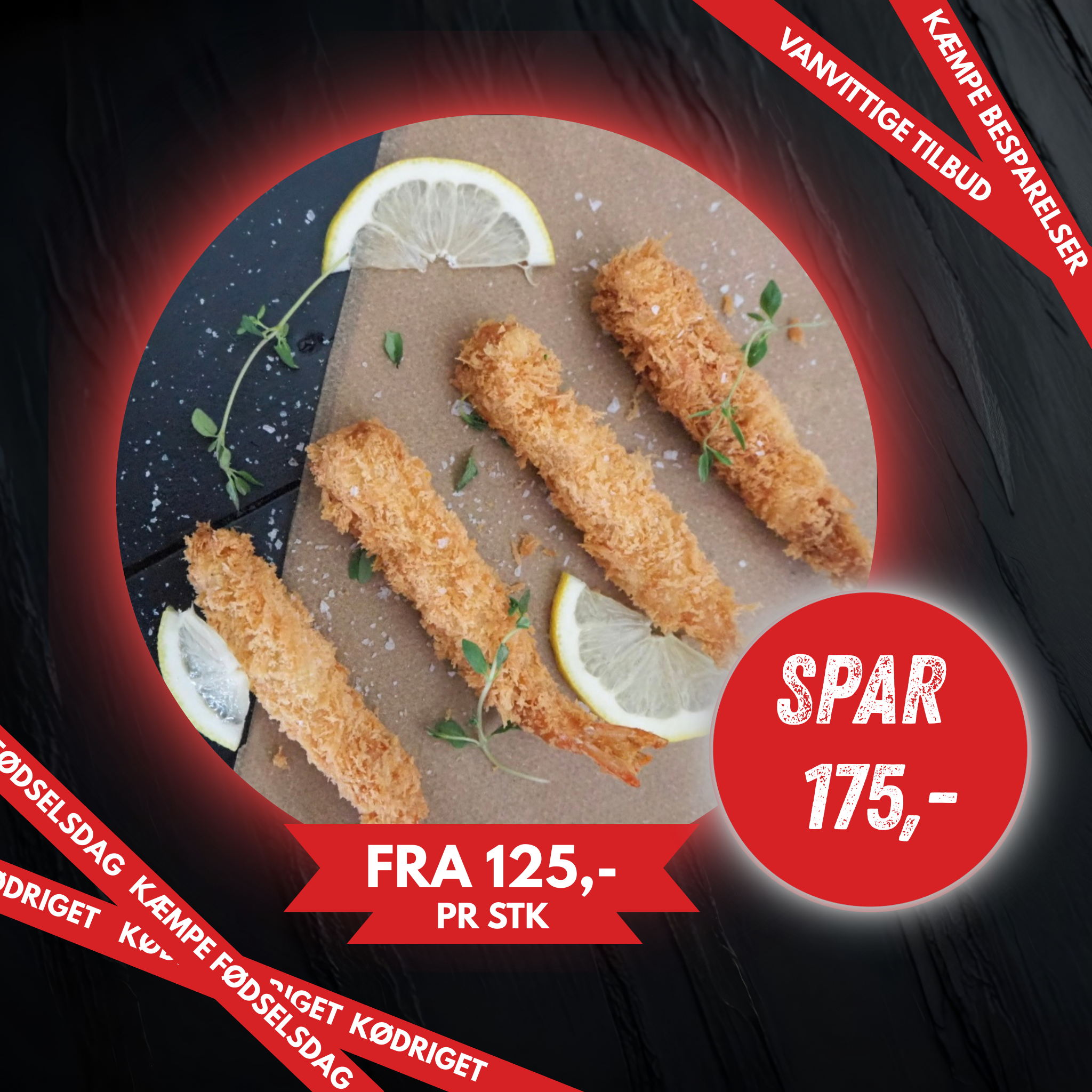 Torpedo rejer KUN 2,5kr. FØDSELSDAGS TILBUD