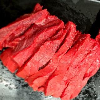 Dansk Wagyu wok strimler 400 gram.