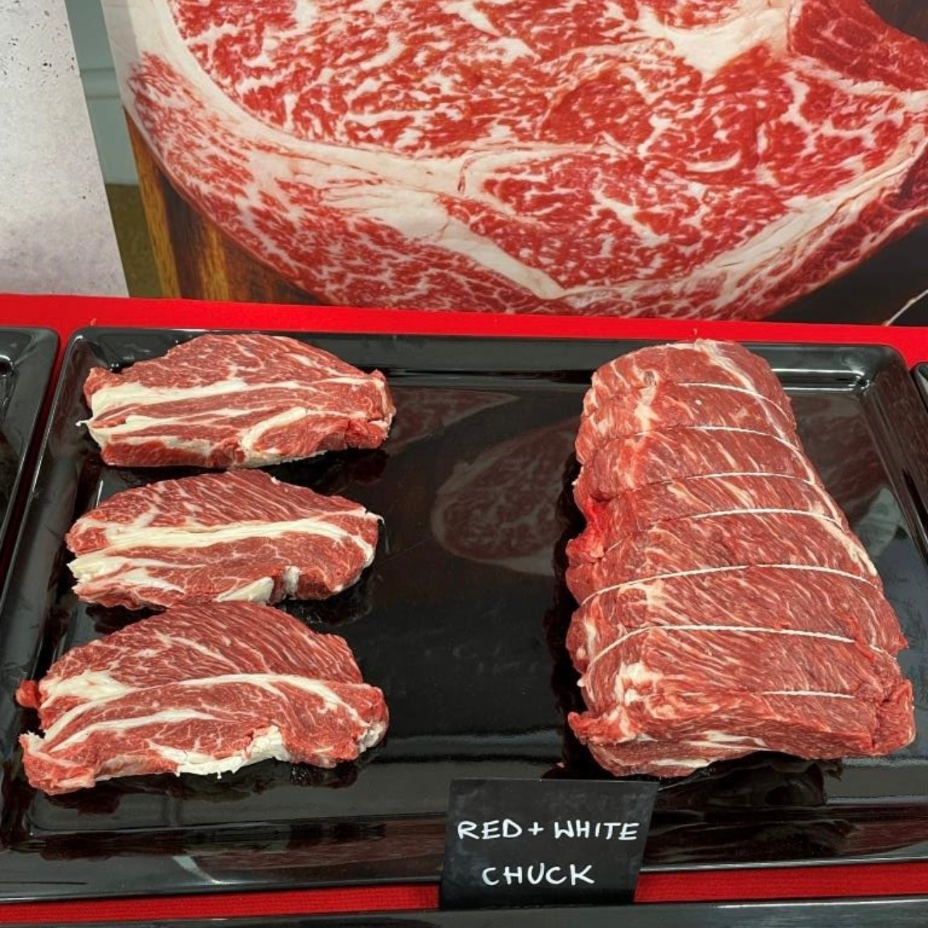 Monster Chuck steak. KUN 99,-