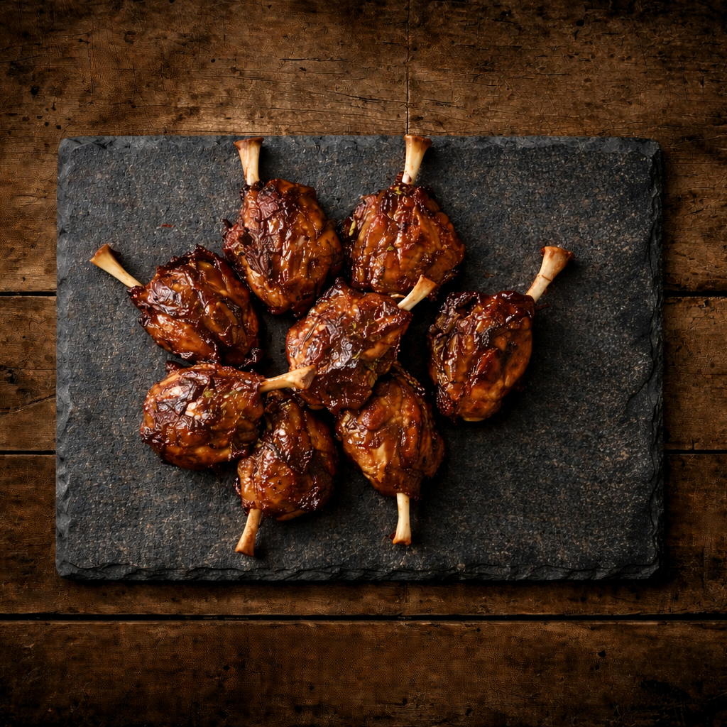 Korean BBQ-marineret spoleben Sousvide