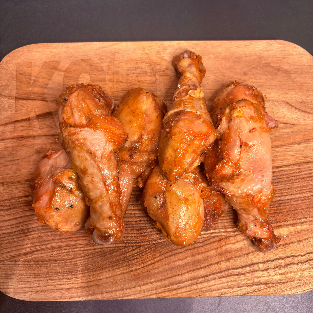 Chicken drumsticks BBQ, Sousvide