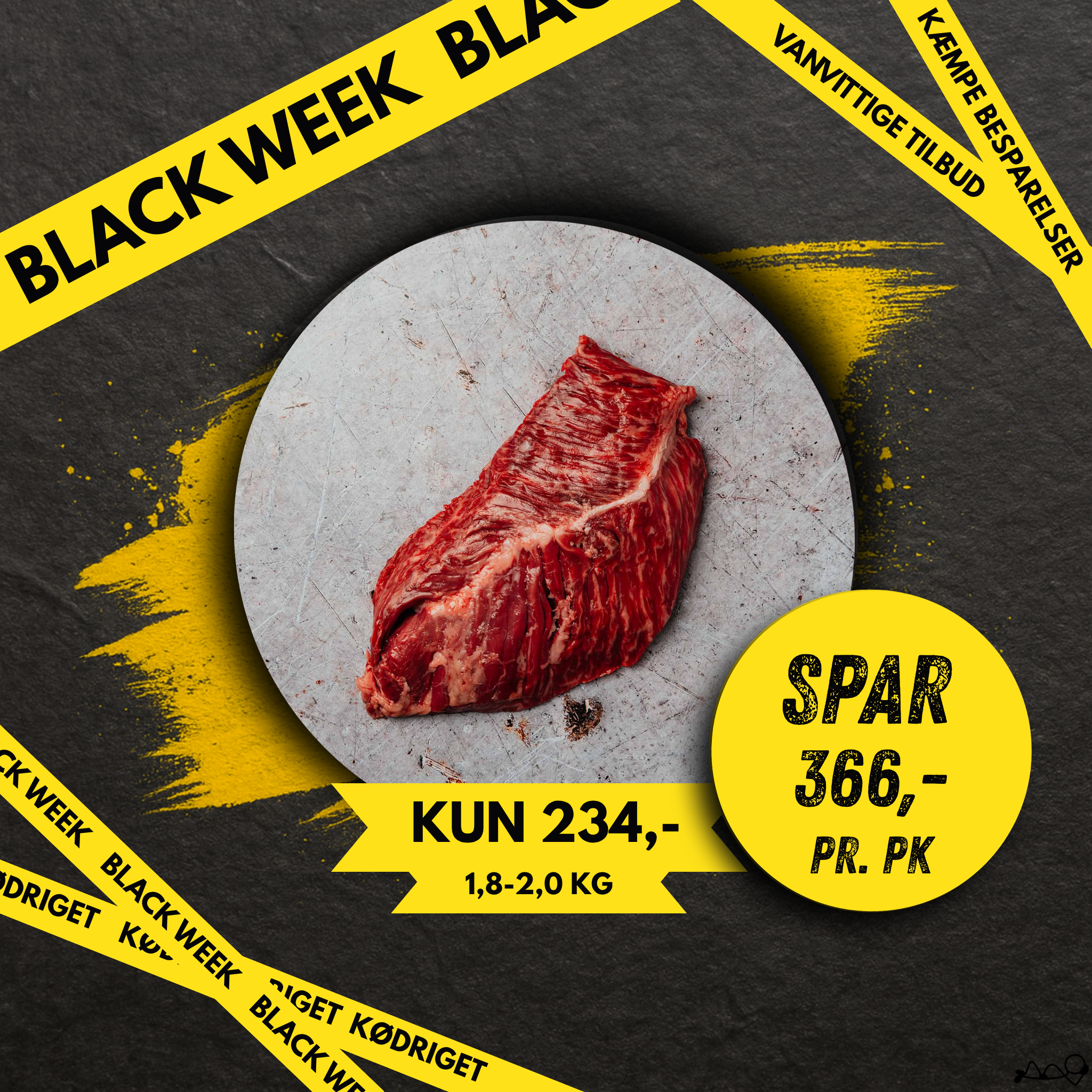 Nyretapper med BBQ KUN 39,- pr. stk.