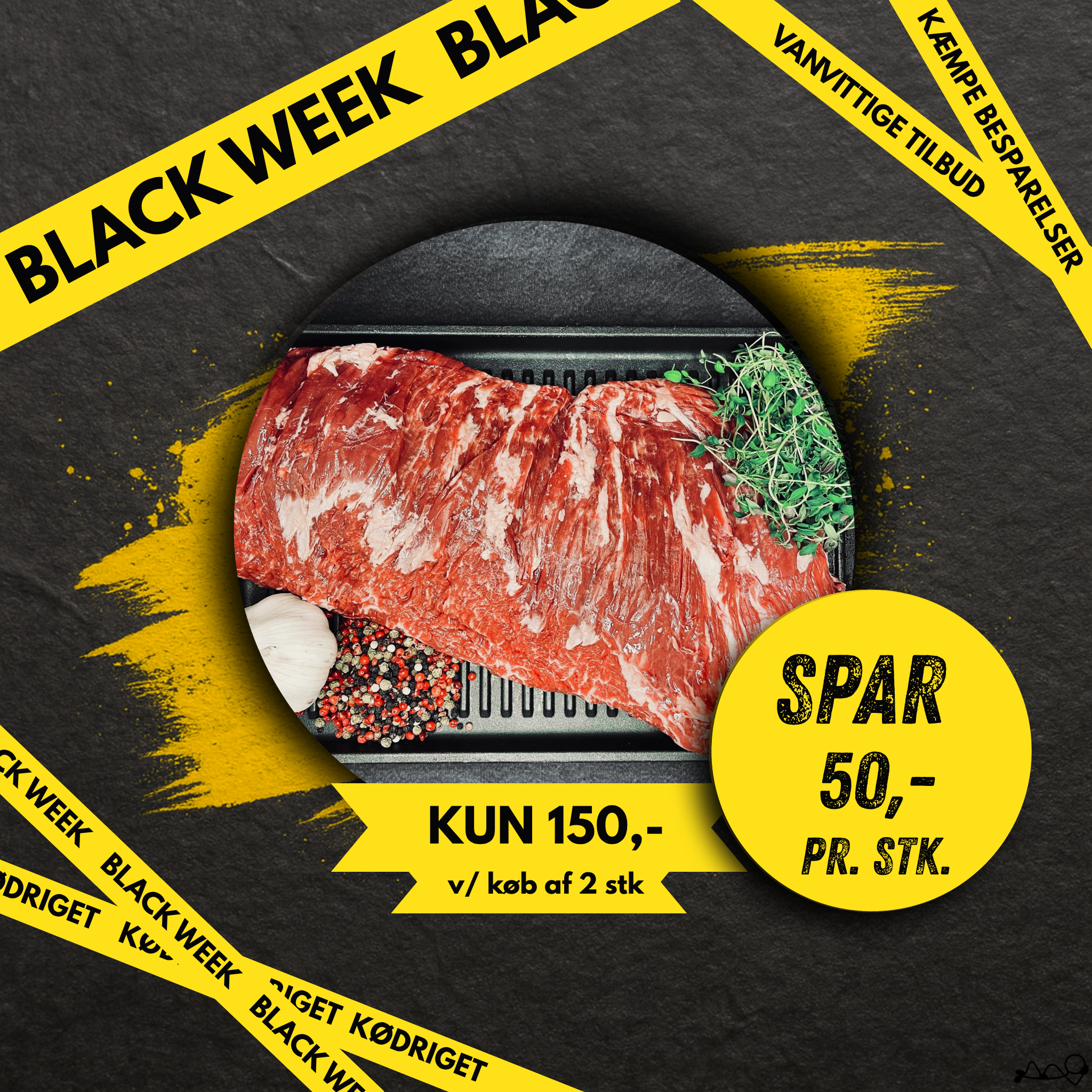 Græsfodret Flapmeat.