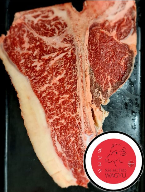 Dansk Wagyu T-bone Steak MBS 6-7