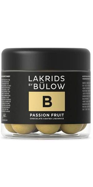 Lakrids by Bülow - "B" Passion Fruit 125 g.