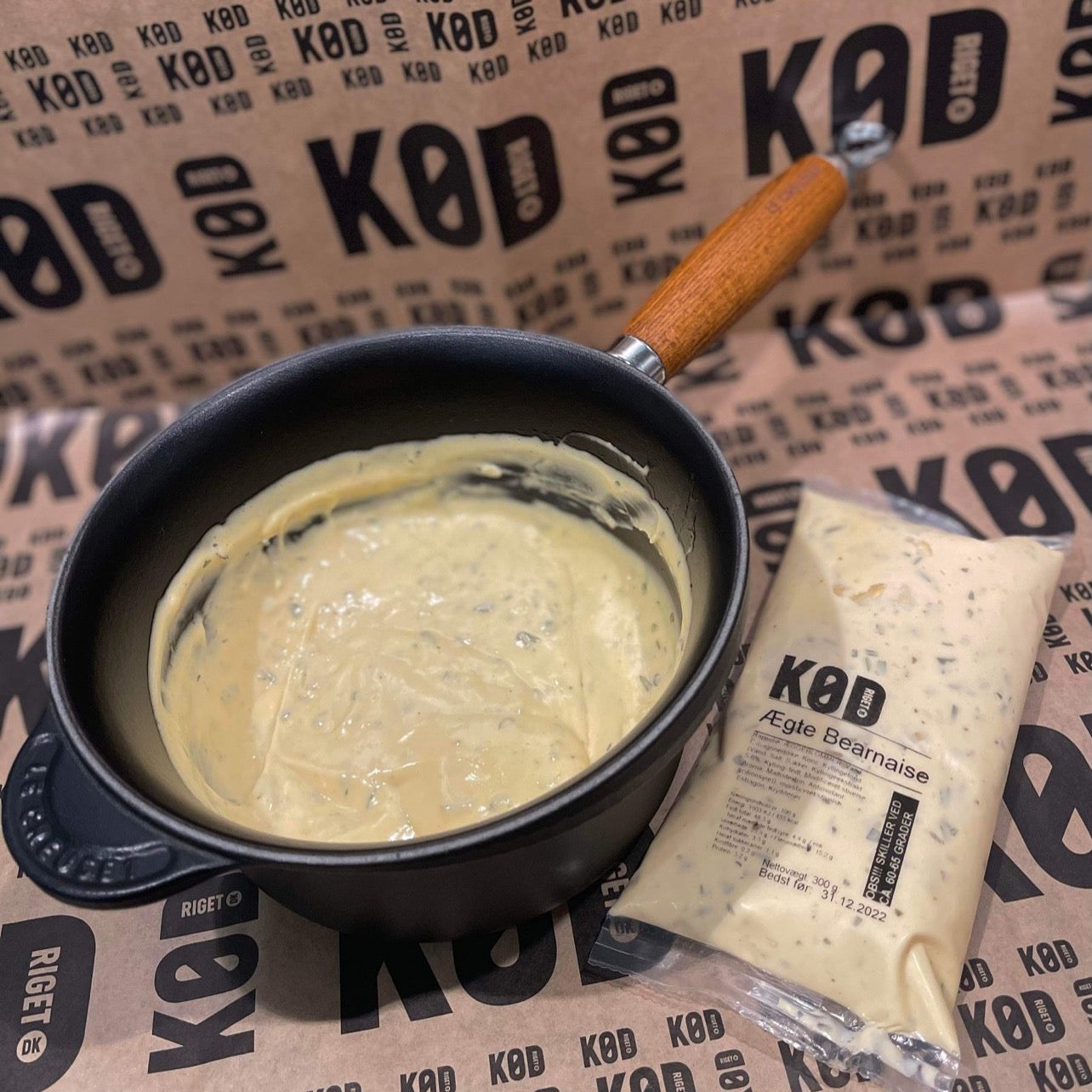 Ægte Bearnaise + Tripple Cooked Pommes i andefedt