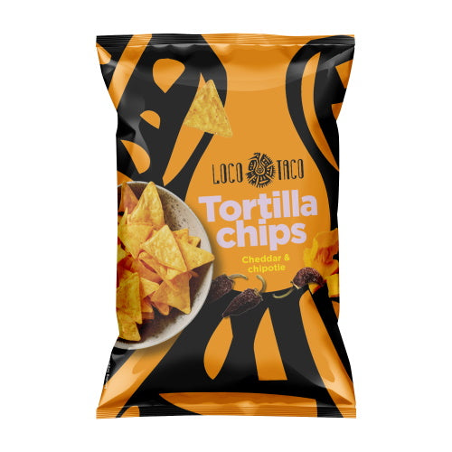Tortilla Chips - Cheddar & chipotle