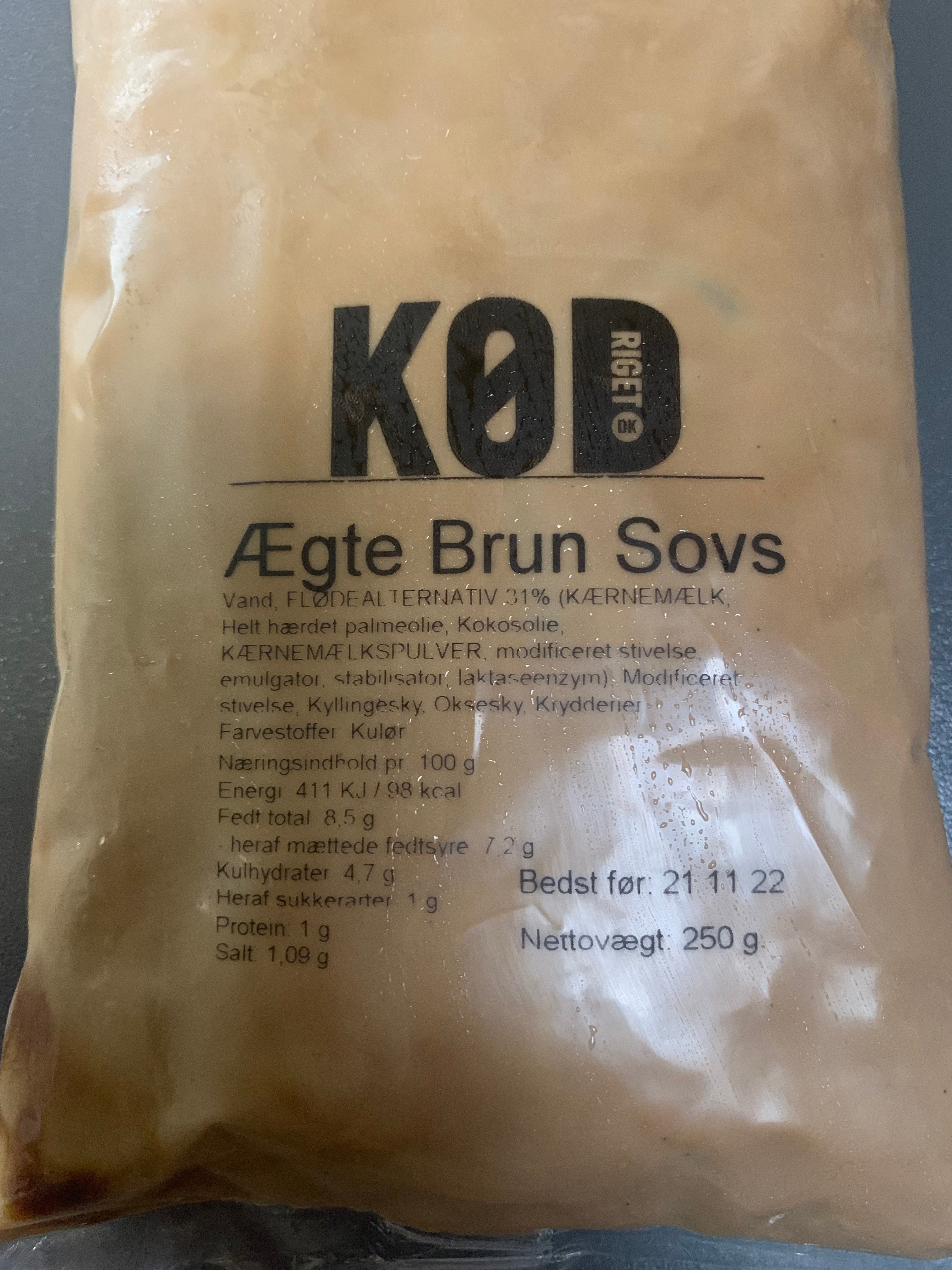 Brun Sauce 250 ml.
