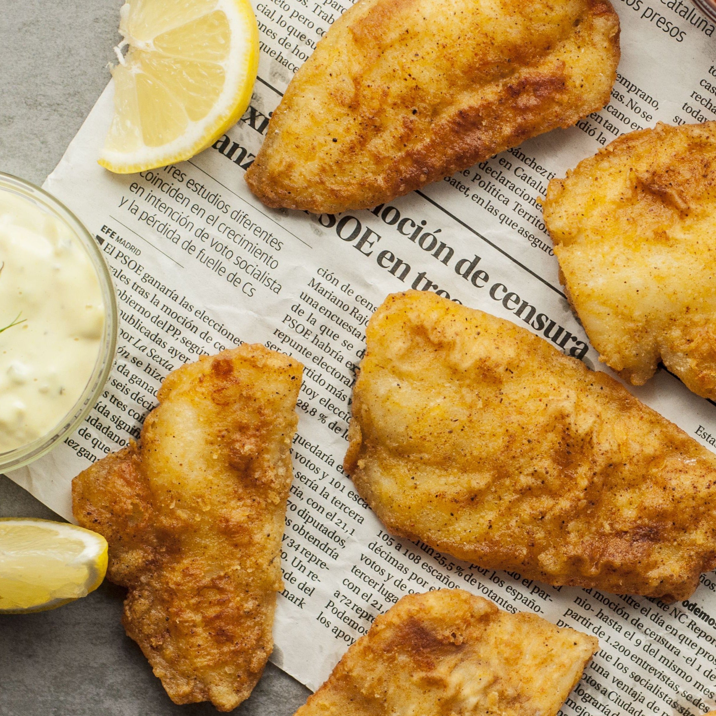 Fiskefilet paneret. 5 kilo KUN 399,-