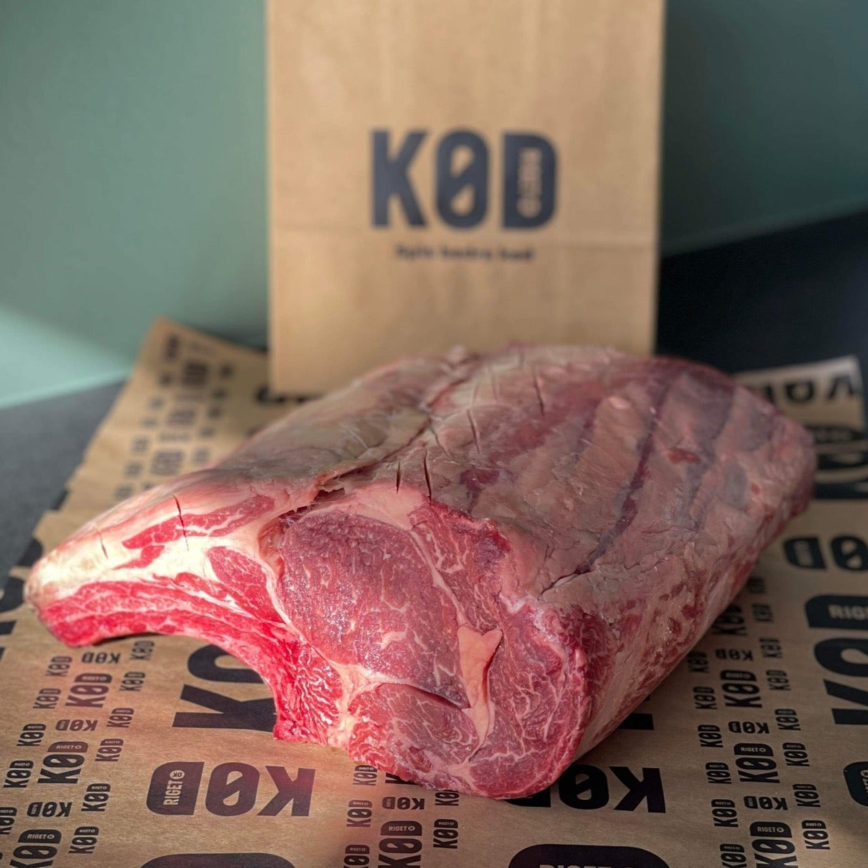 5 KILO Bone IN Ribeye. KUN 649,- SPAR 60%